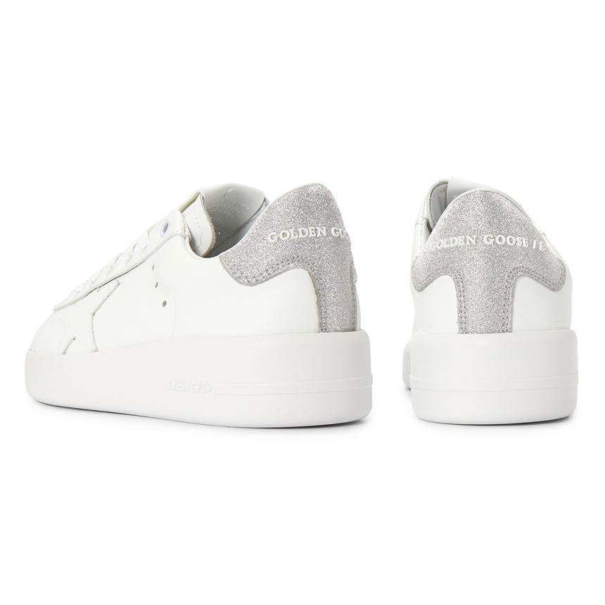 GOLDEN GOOSE Purestar Leather Low-Top Sneakers Women White