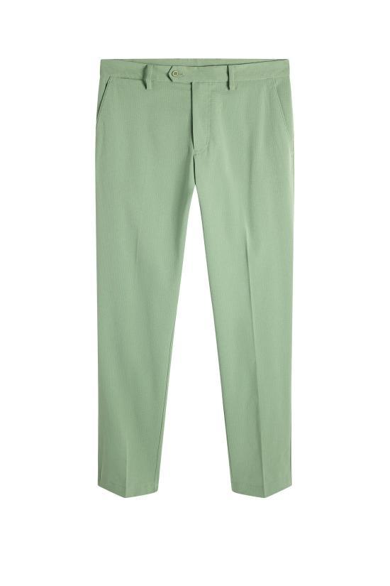 J LINDEBERG Straight Classic Pants for Men GMPA14598M286 HEDGE GREEN DOM