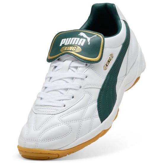 PUMA King Indoor Leather Sneakers for Men 401683 08 DOM