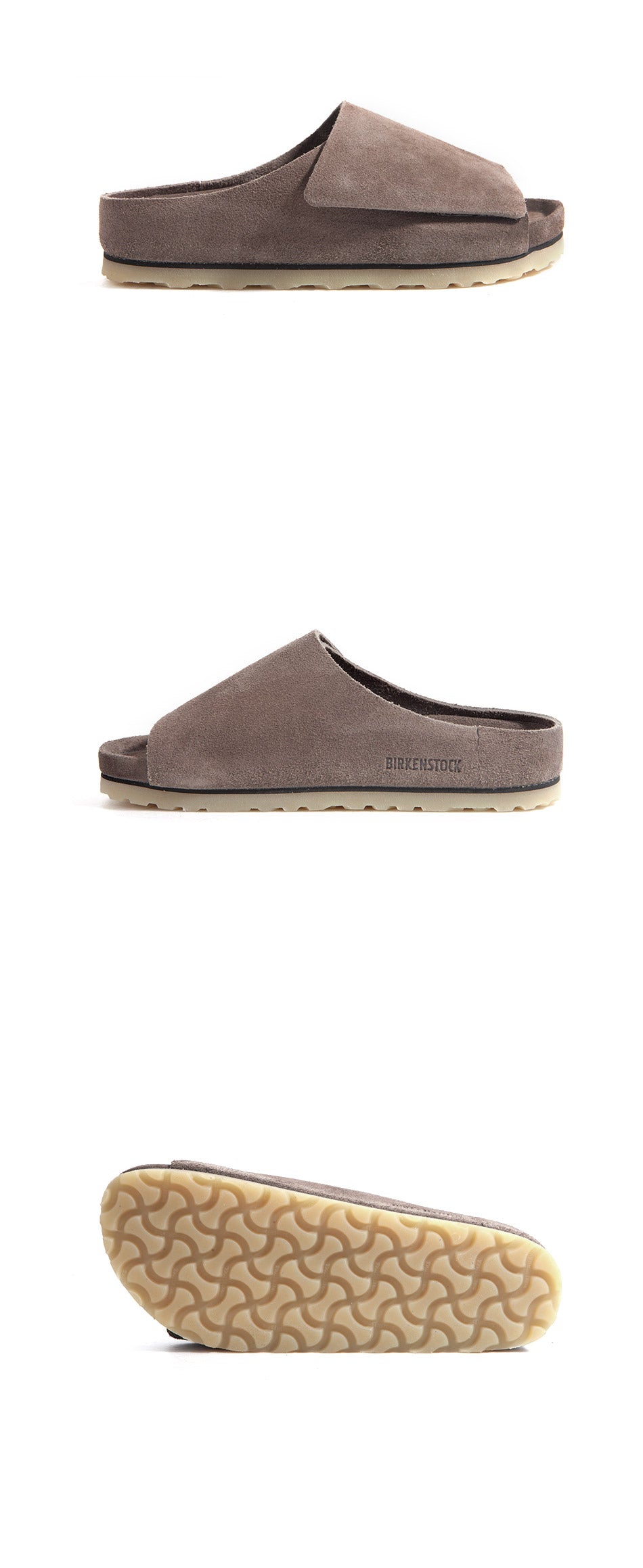 Fear of God suede slide sandals LOS FELIZ collaboration