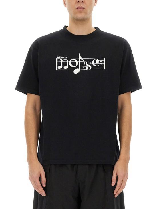 Undercover Short Sleeve T-Shirt for Men UP1E4809BLACK DOM