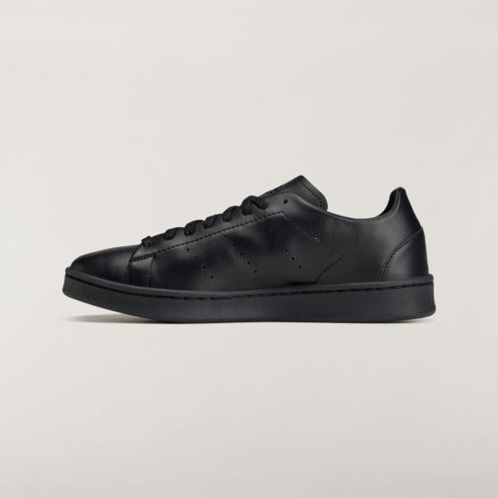 Y-3 Black Leather Sneaker Men's Shoes YY3U261PSSN060BK BLACK DOM