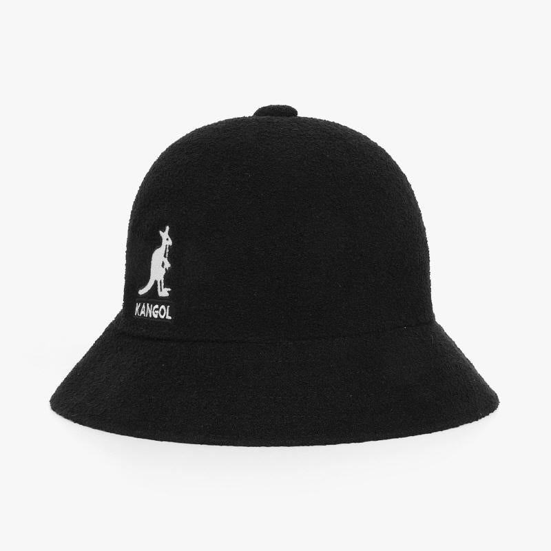 KANGOL Bermuda Casual Big Logo Unisex Bucket Hat K3407 BLACK