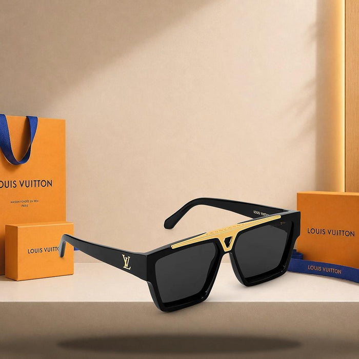 Louis Vuitton Black Acetate Evidence Sunglasses