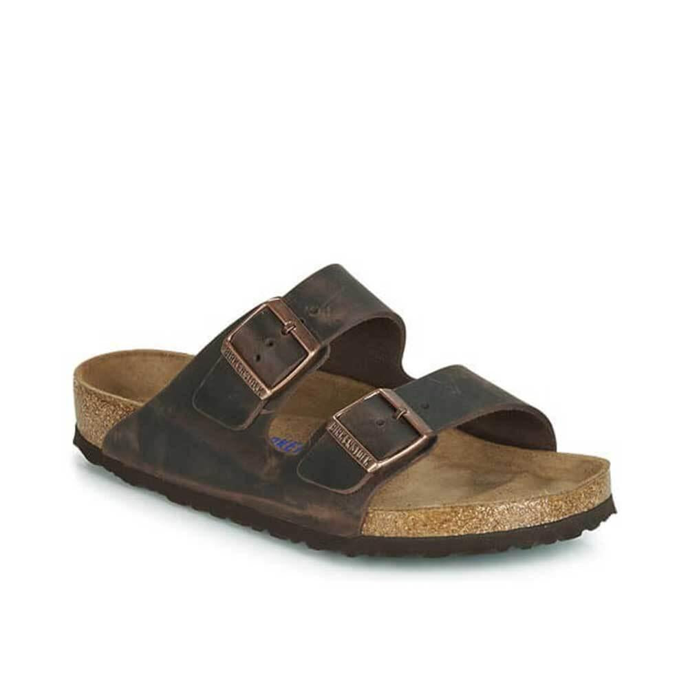 Birkenstock Arizona Sandals Havana Brown Unisex Synthetic