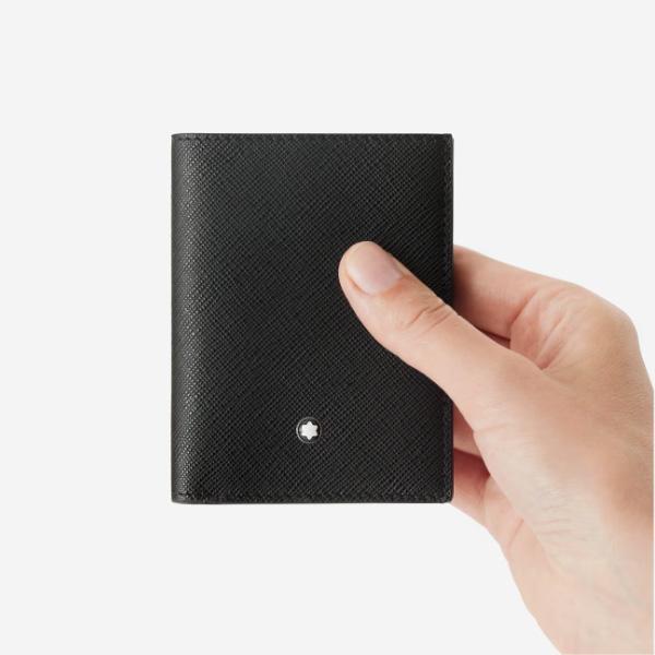 Montblanc Sartorial 4CC Mini Wallet Black Men’s Leather Bifold