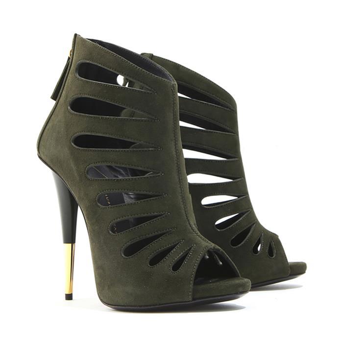 Giuseppe Zanotti Arien High Heel Pumps I37078 MILITARE