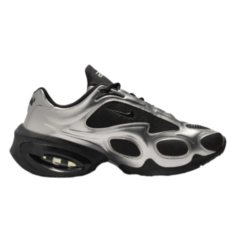 Nike Air Max Muse Black/Metallic Silver Low-Top Sneakers