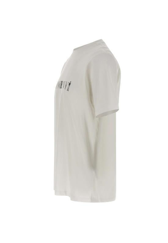 CP Company Gauze White Jersey Short-Sleeve Logo T-Shirt