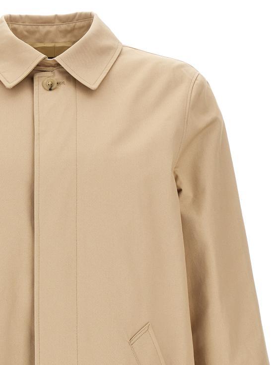 A.P.C. Beige Wool Blend Overcoat COZBAH01103BAA