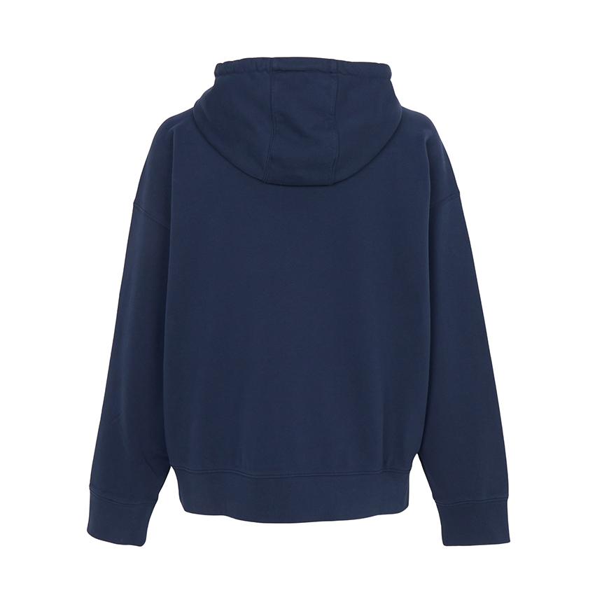 Maison Kitsune Dressed Fox Logo Men’s Hoodie Black Cotton