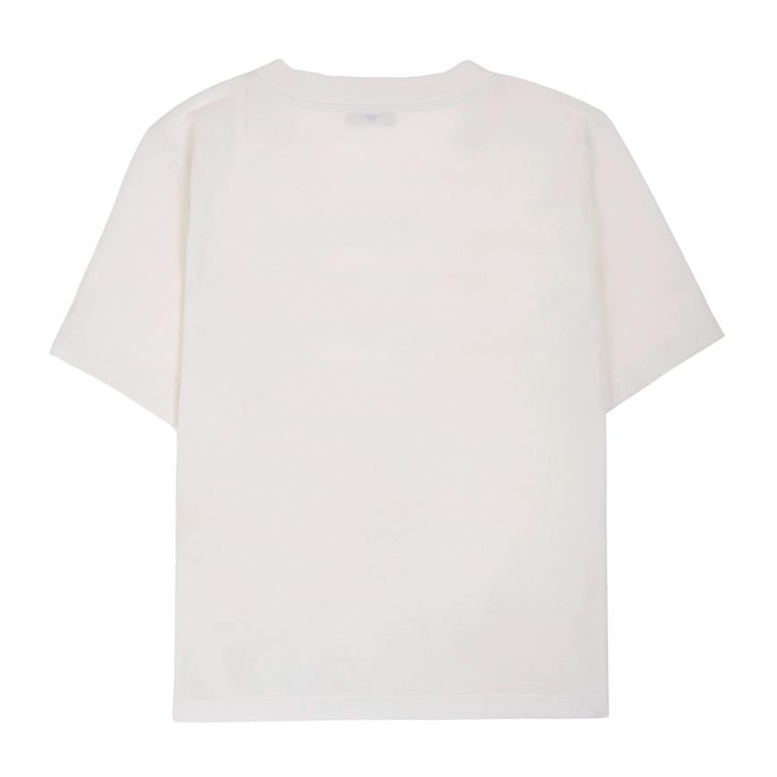 CELINE Women Logo Crop T-Shirt RX0AR507Z 01MA