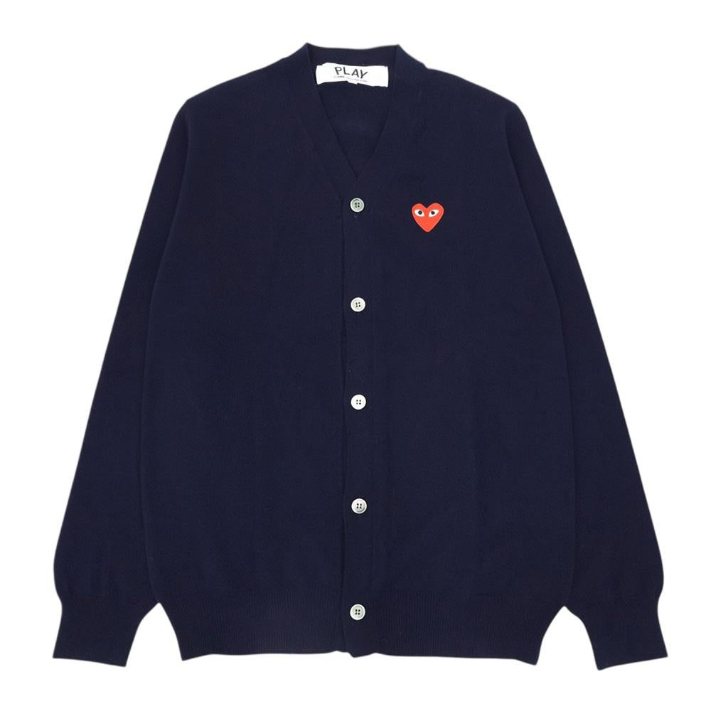 Comme des Garcons Red Heart Unisex Knit Cardigan
