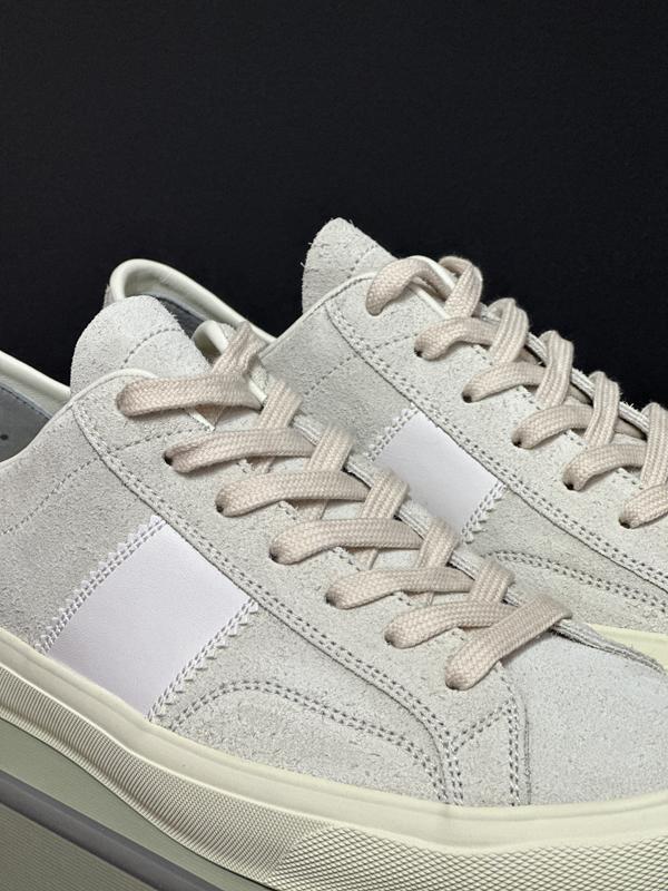 TOM FORD Suede Cambridge Sneakers Marmo Low-Top Men’s