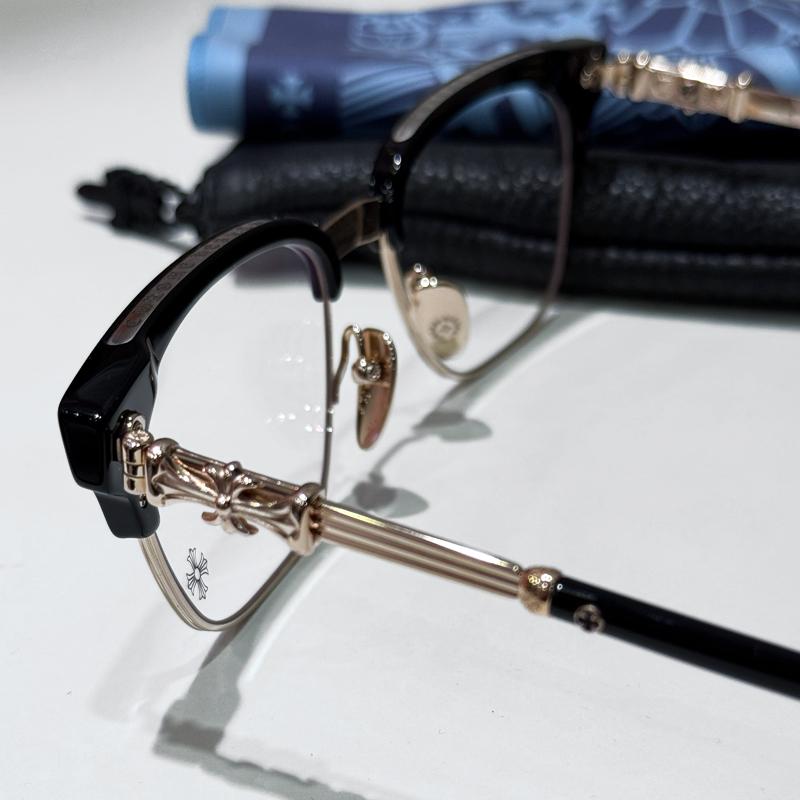 Chrome Hearts Black Gold Plate Bonennoisure 1 Eyeglasses