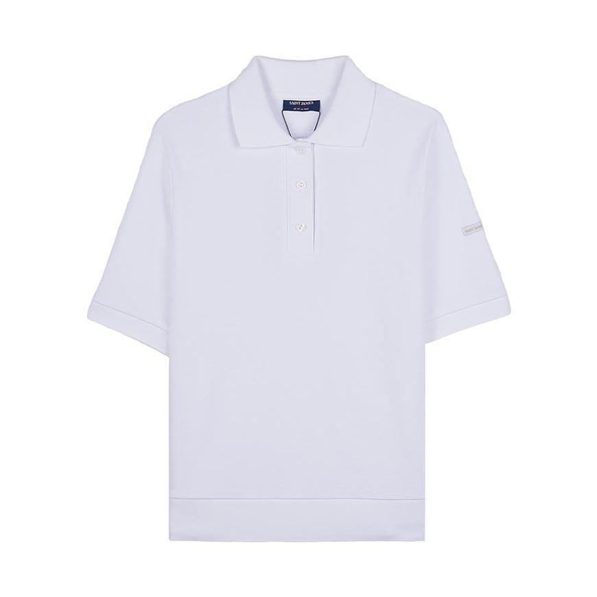 Saint James Women’s CAROLA U Polo T-Shirt White