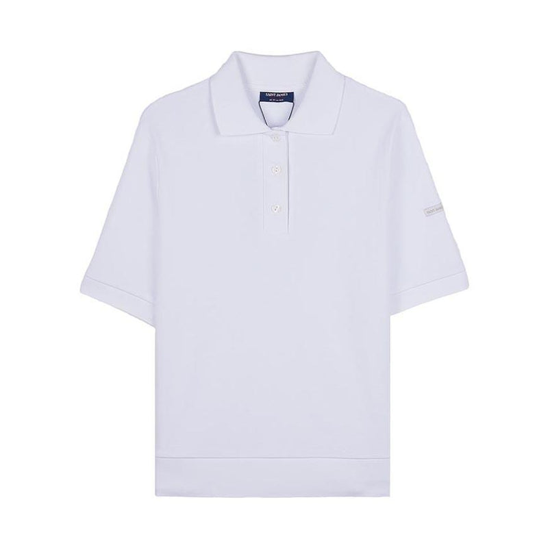 Saint James Women’s CAROLA U Polo T-Shirt White