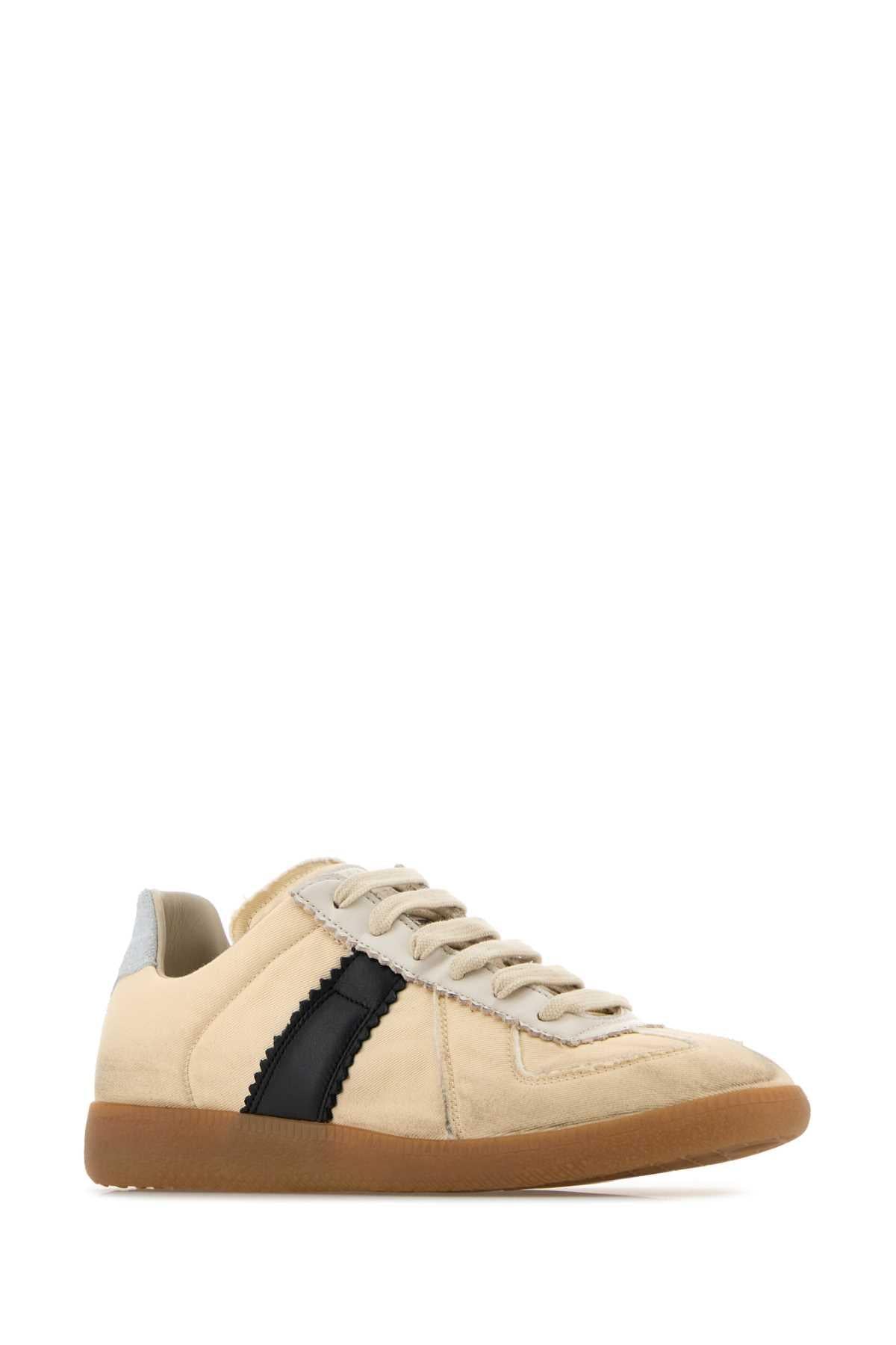 Maison Margiela Leather Low-Top Sneakers White Women’s
