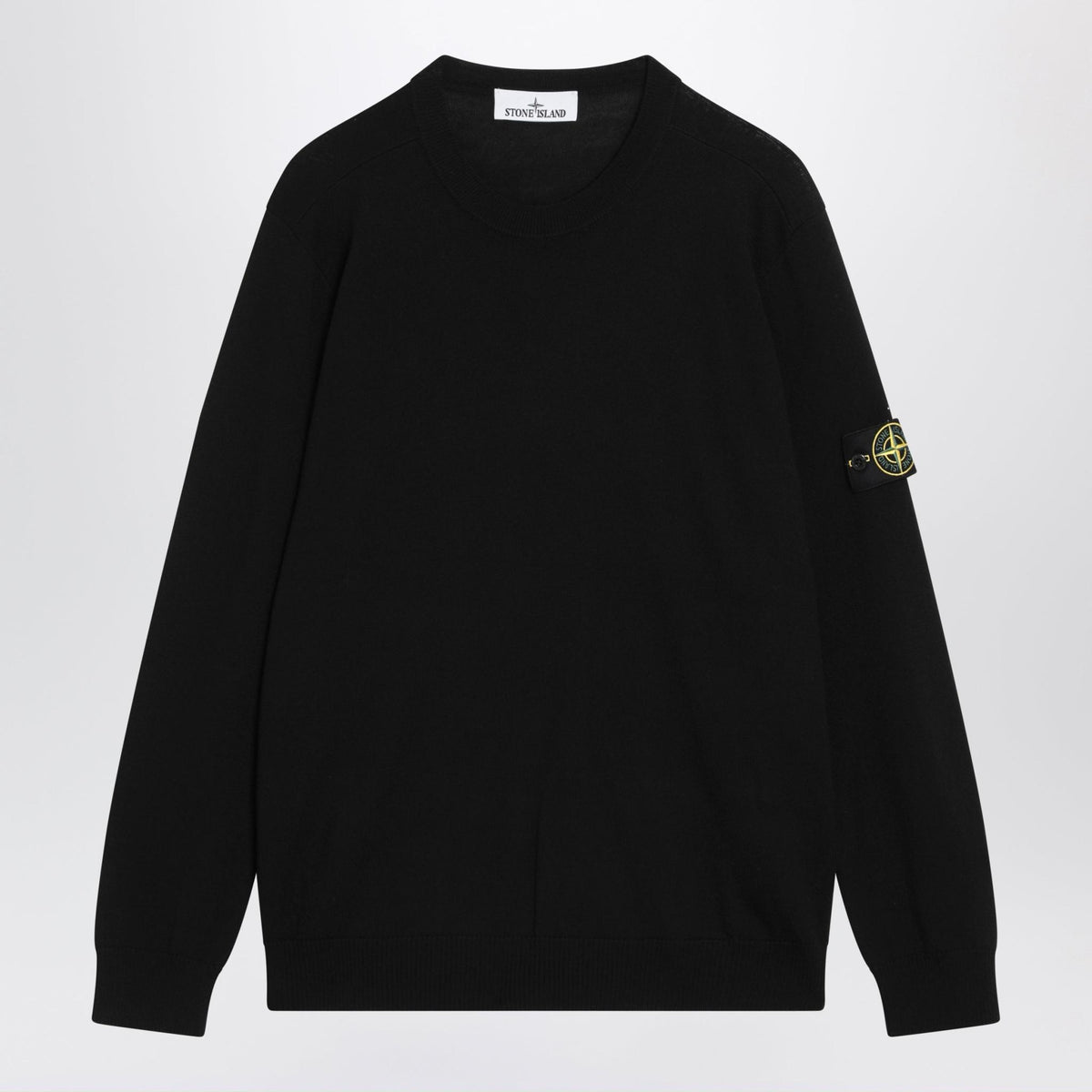STONE ISLAND Wool Blend Crewneck Knit Sweater Men FW26