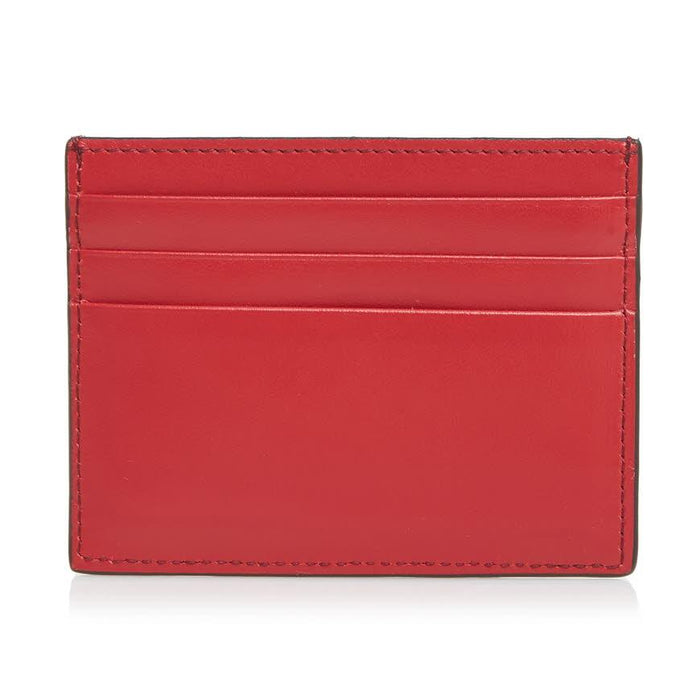 Etro Pegasus Leather Card Holder Wallet for Women