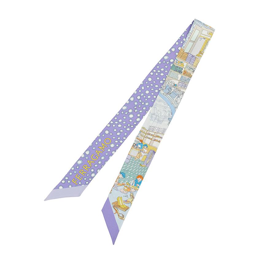 Ferragamo Women’s Silk Scarf 32 0908 005 0776467