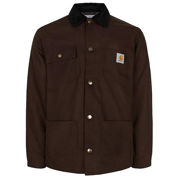 Carhartt Tobacco Black Michigan Jacket I015261 1YL01