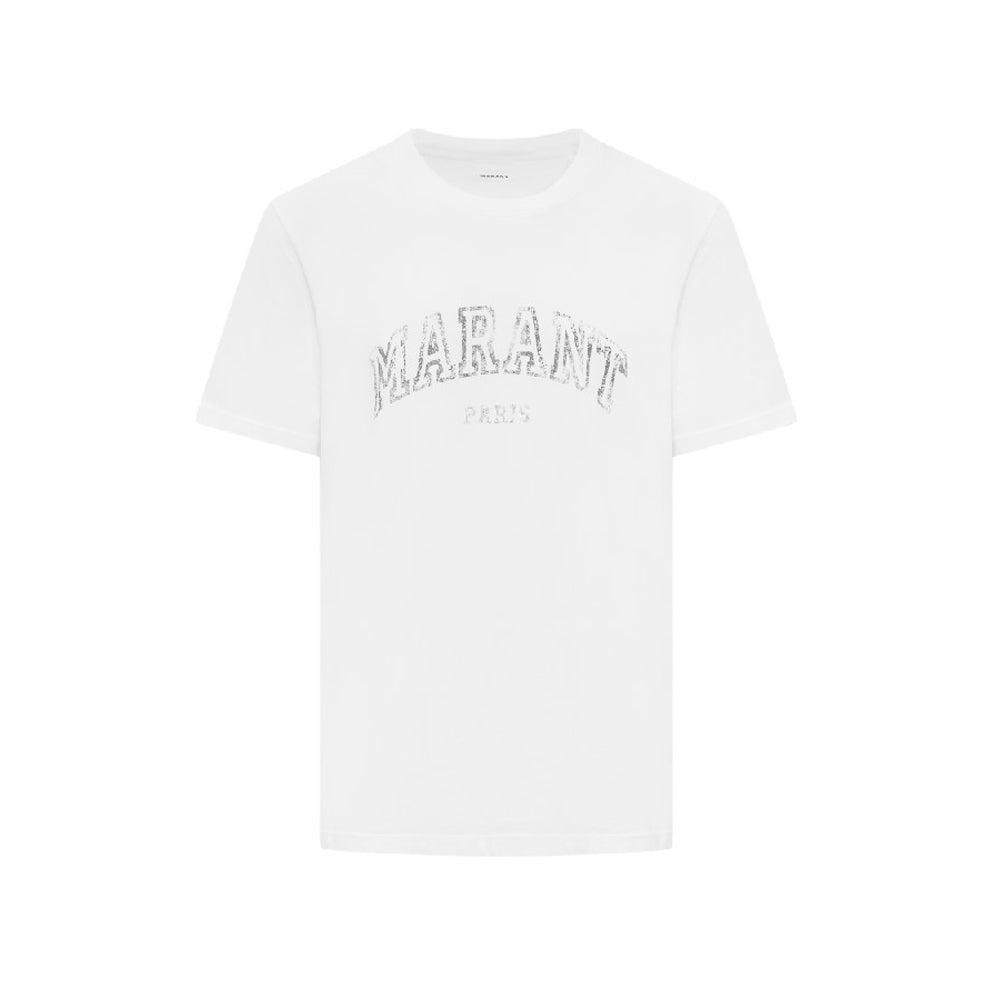 Isabel Marant Honore Logo T-Shirt White Men’s Cotton Tee