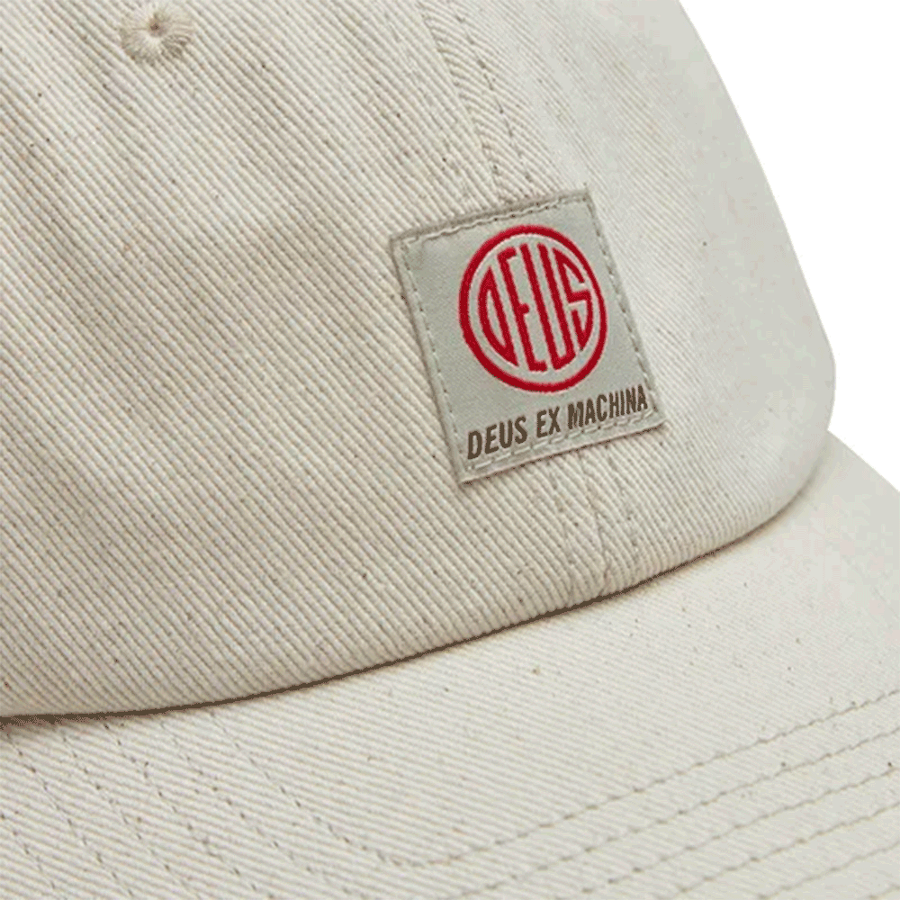 Deus Ex Machina Ortiz Denim Baseball Cap Hat DMF247721 NAT