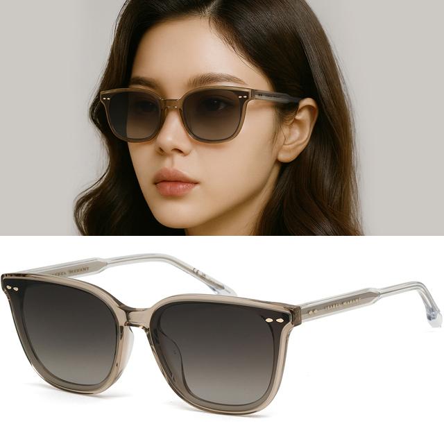 Nike Transparent Horn-Rim Fashion Unisex Sunglasses
