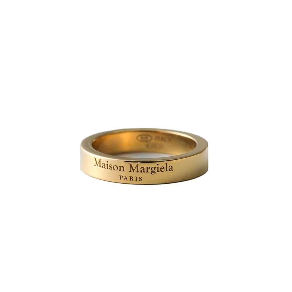 Maison Margiela Logo Ring 4mm Men’s Jewelry SM1UQ0123 P8865 202