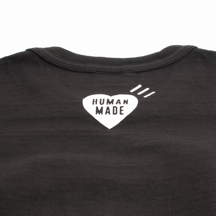 Humanmade Black Graphic T-Shirt Unisex Cotton Tee
