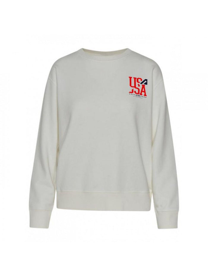 AUTRY Iconic Logo Crewneck Sweatshirt for Women