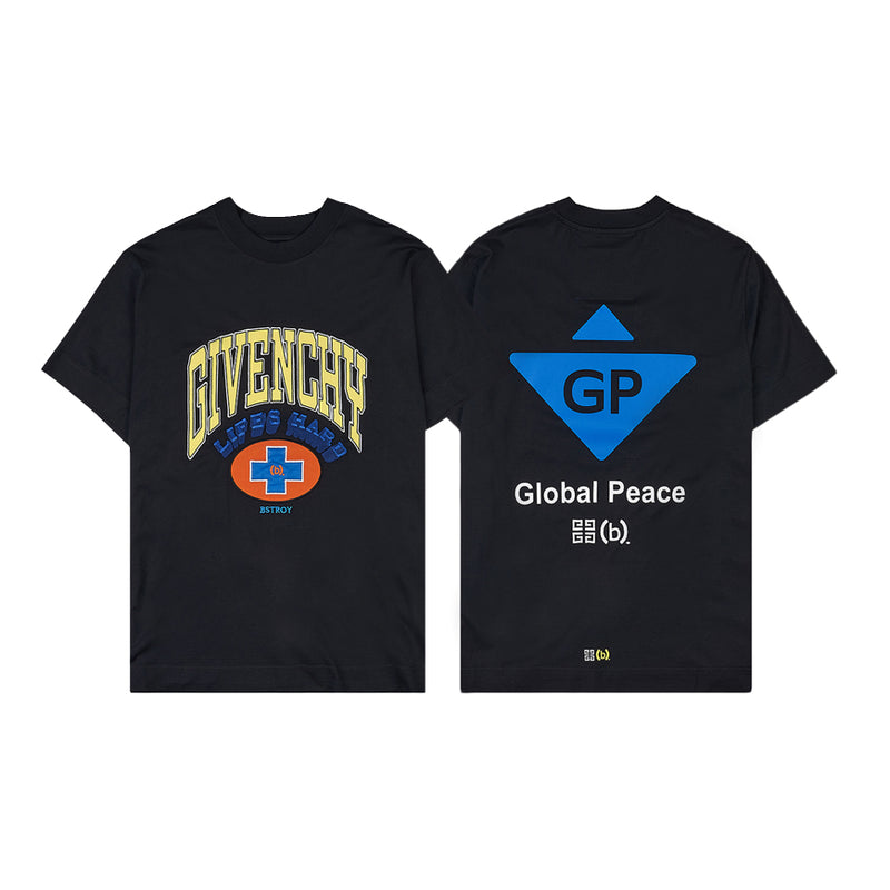 GIVENCHY Logo Print Cotton T-Shirt for Men