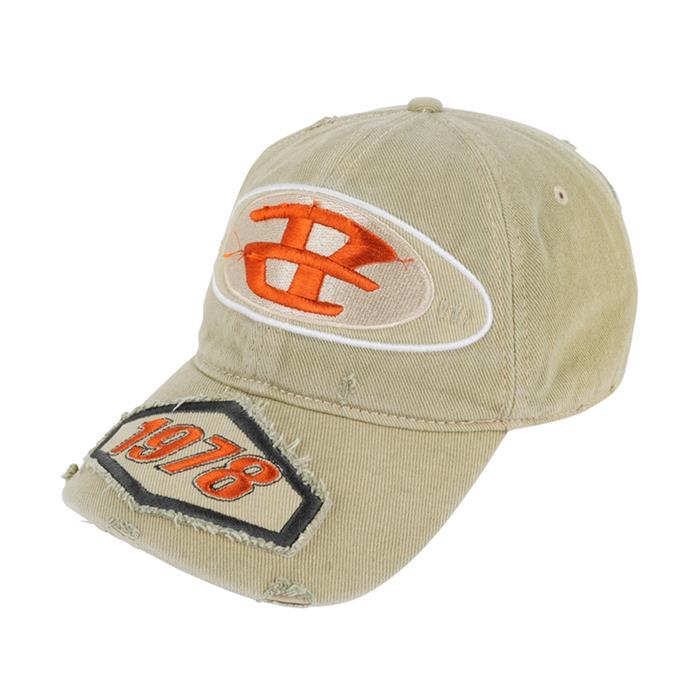 DIESEL Embroidered Patch Baseball Cap Black Men’s