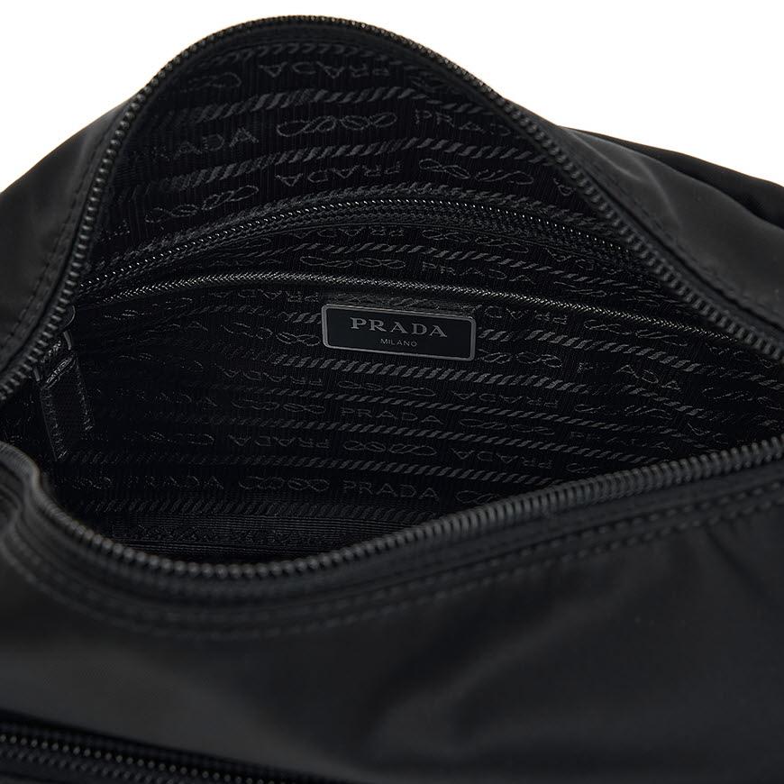 PRADA Re-Nylon Black Shoulder Bag for Women