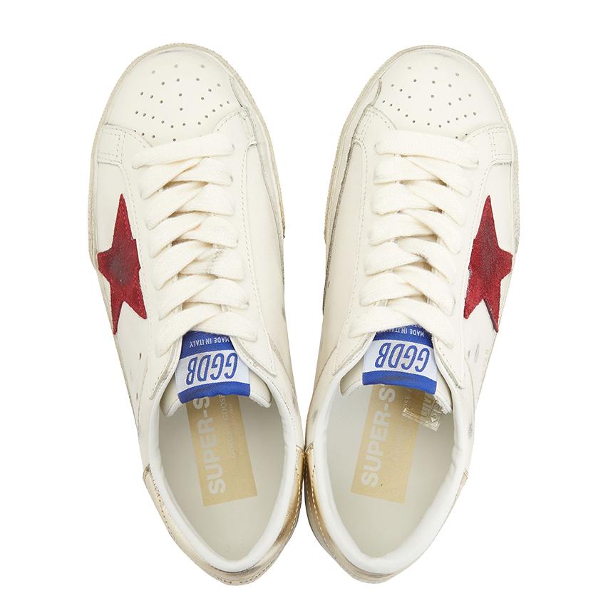 GOLDEN GOOSE Superstar Low-Top Sneakers Men White Leather