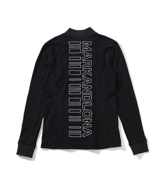 MARK&LONA Long Sleeve Sweatshirt Top MCW3CAU51 BLACK DOM