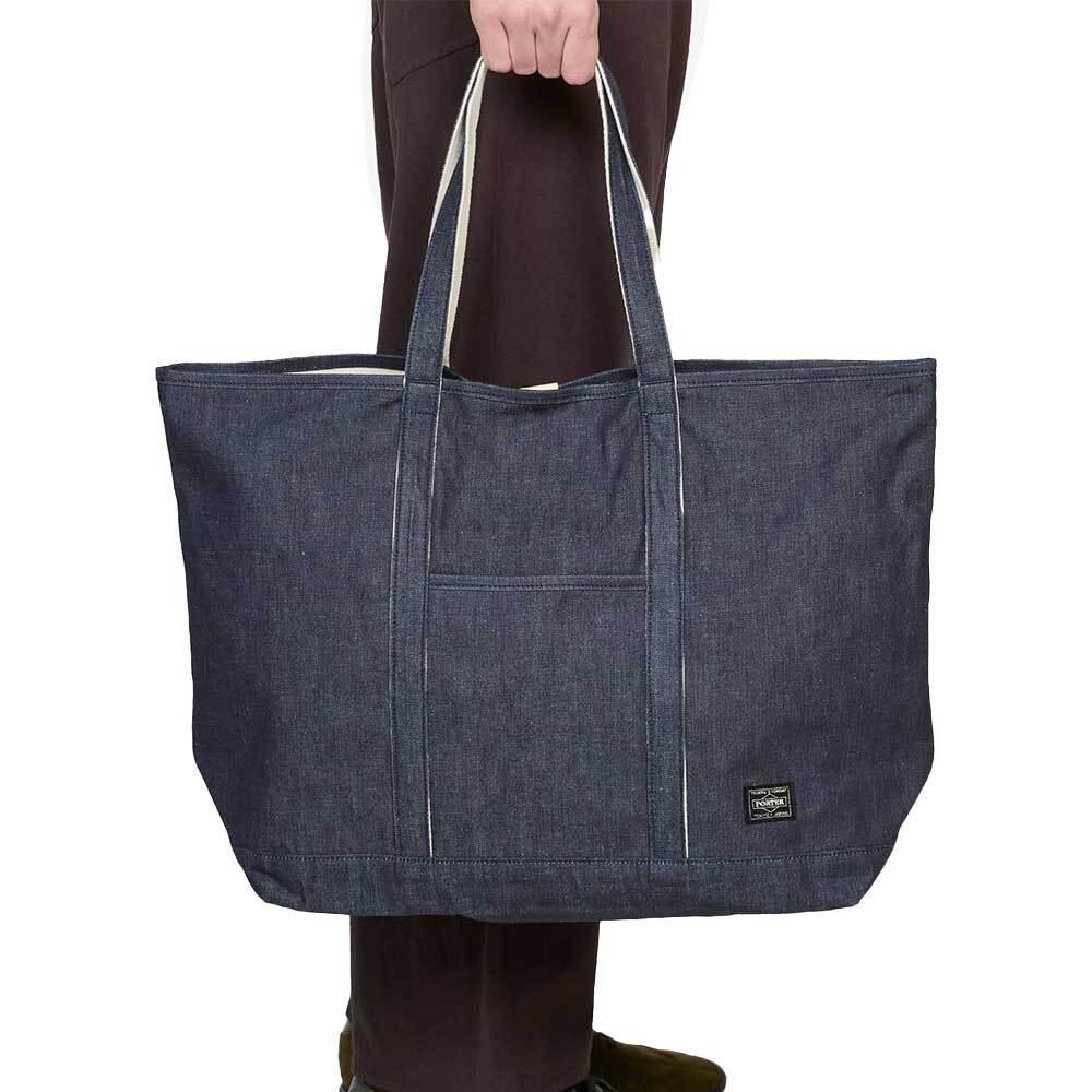 PORTER Jean Rigid Large Unisex Tote Bag 381 05627