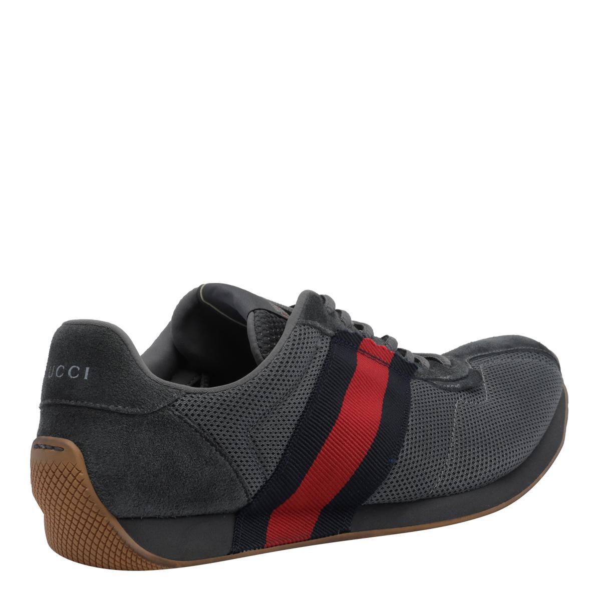 GUCCI Leather Low-Top Sneakers for Men