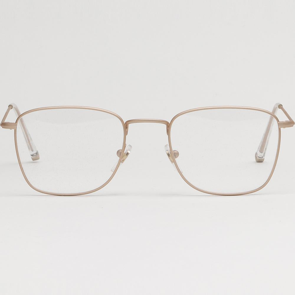 Retrosuperfuture Ultralight Gold Metal Frame Eyeglasses NUMERO 50 OROBIANCO 3IH