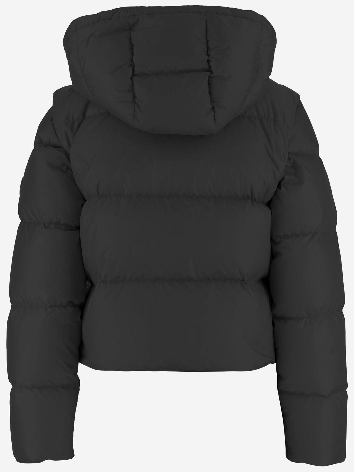 BURBERRY Black Down Puffer Jacket for Women