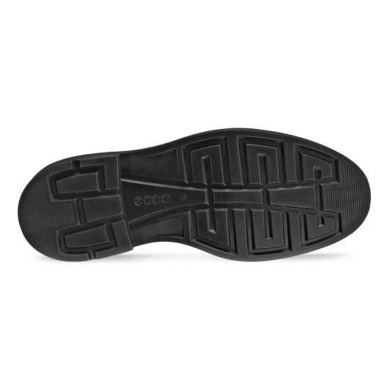 ecco Black Leather Dress Shoes for Men 525624 01001