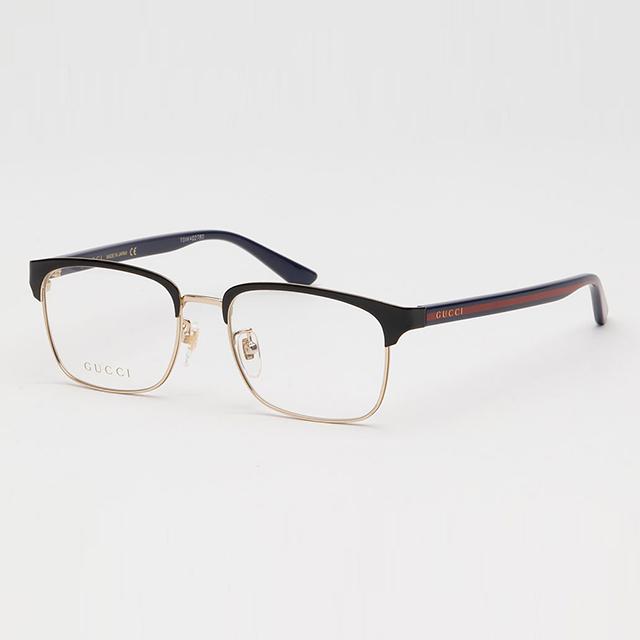 GUCCI Blue Stripe Asian Fit Optical Eyeglass Frames GG0934 OA 002