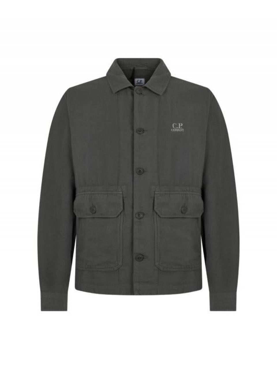 CP Company Broken Twill Overshirt Men’s Long Sleeve