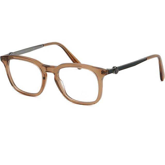 Moncler Transparent Square Acetate Eyeglass Frames Unisex ML5176 045