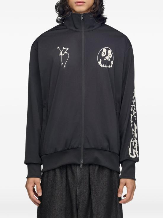 Y-3 Black Leather Jacket
