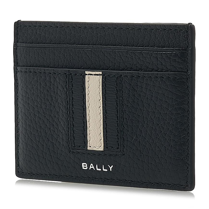 BALLY Ribbon Leather Card Holder Wallet for Men RBN C CARD CASE U901P