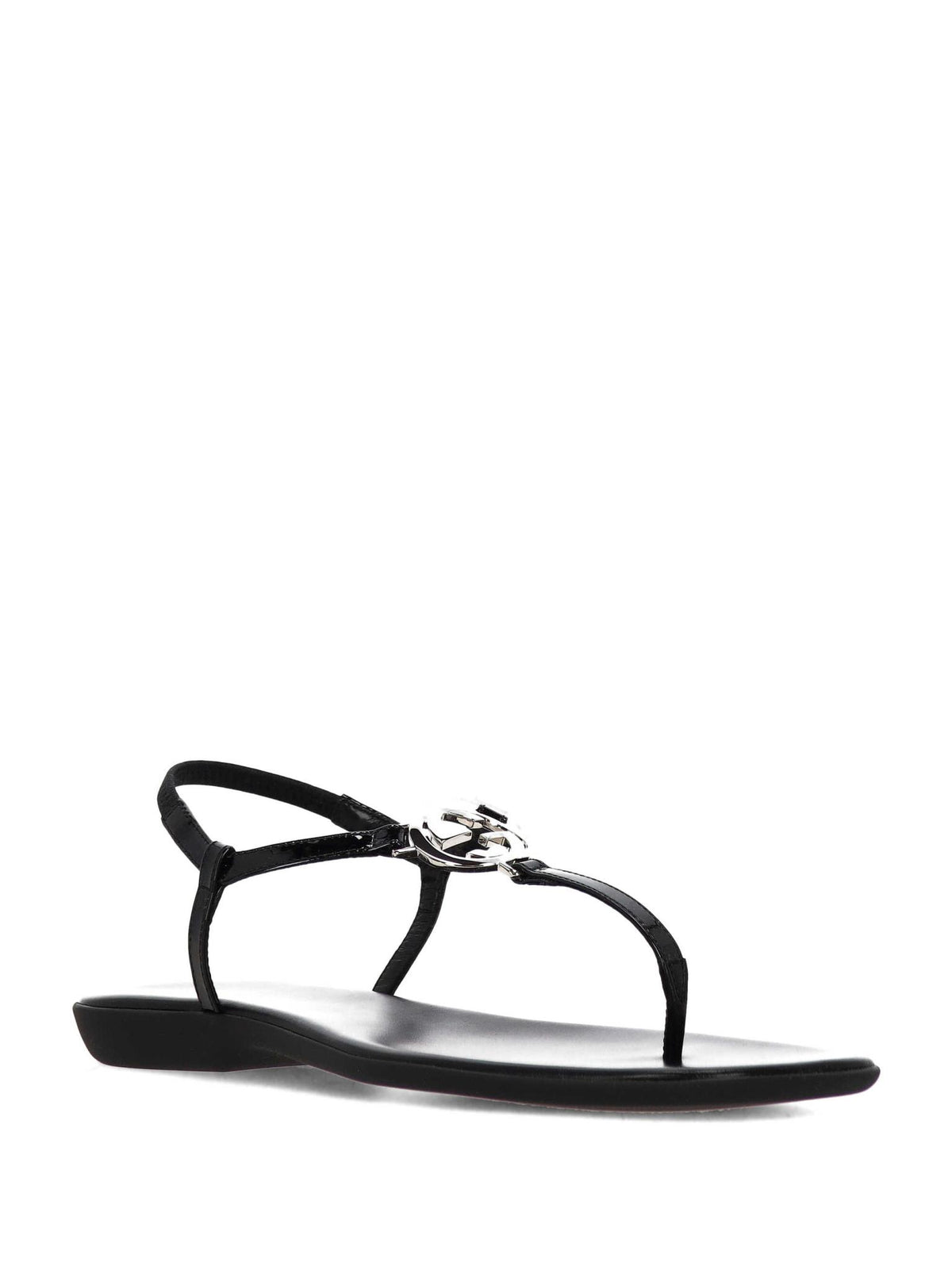 GUCCI Leather Sandals Black Womens Sandals