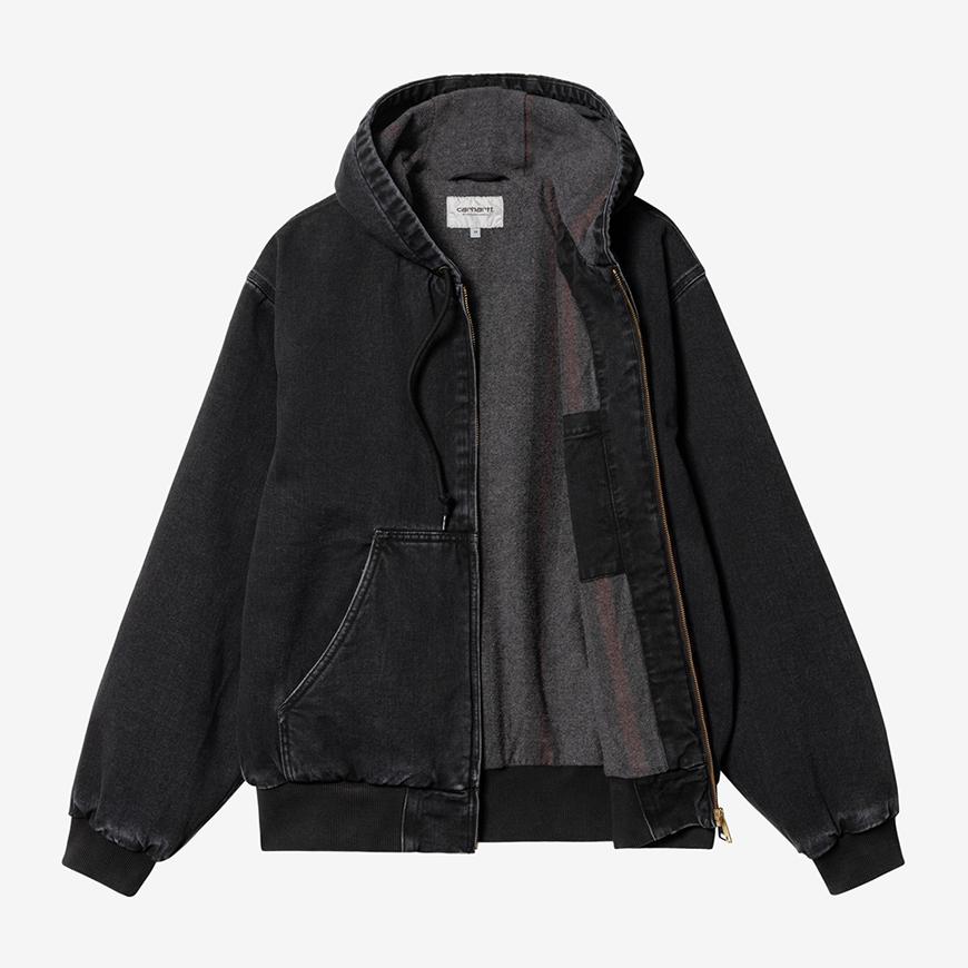 CARHARTT WIP Men’s OG Active Jacket Navy Cotton Canvas