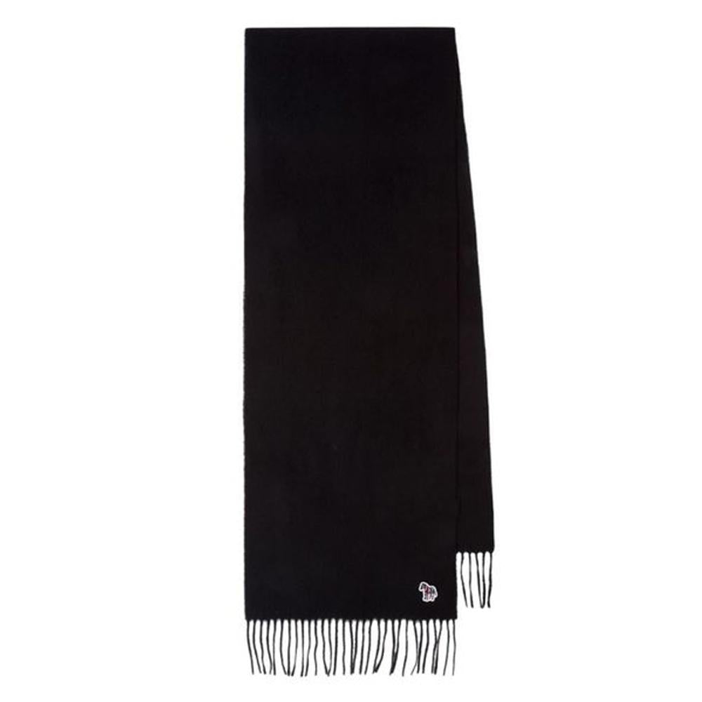 Paul Smith Zebra Logo Patch Wool Scarf M2A 150K JZEBRA 79